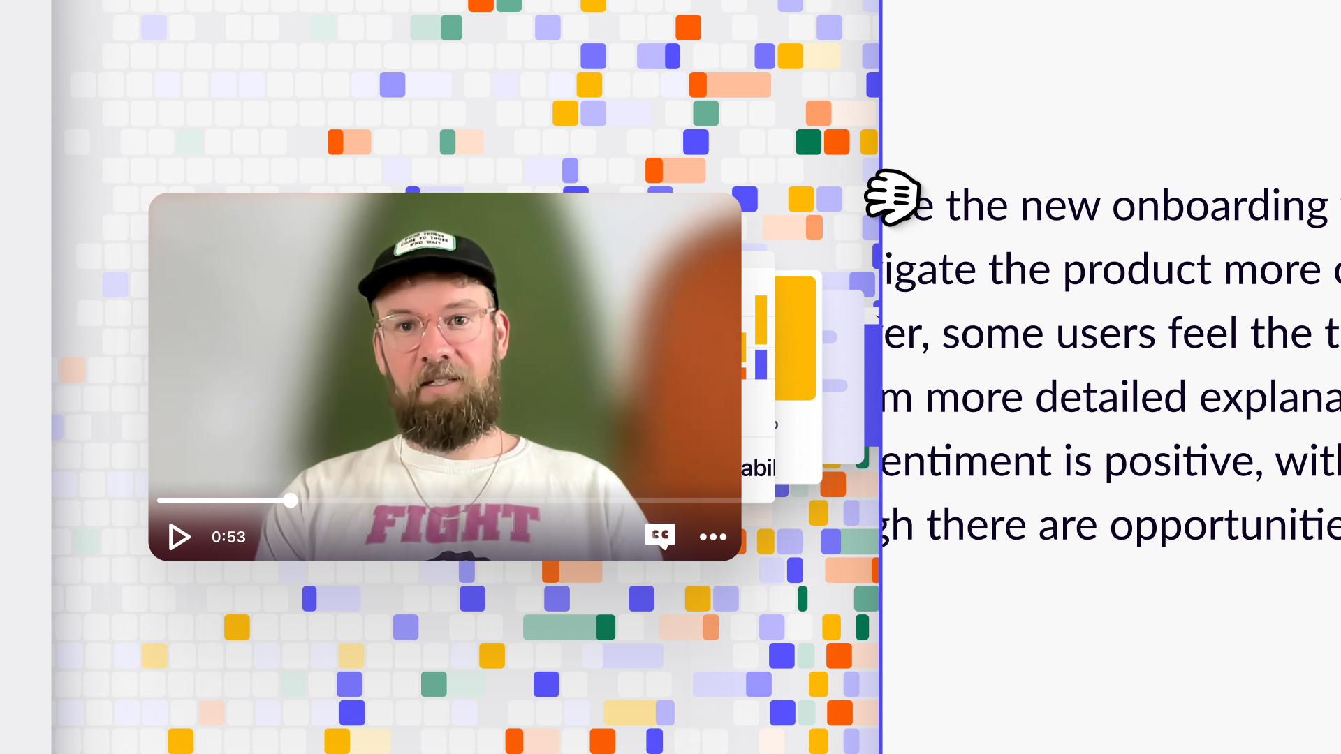 The real customers behind the automated answers in Ask Dovetail. 