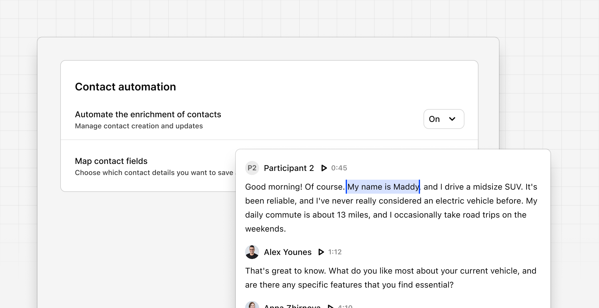 Contact automation (Beta)