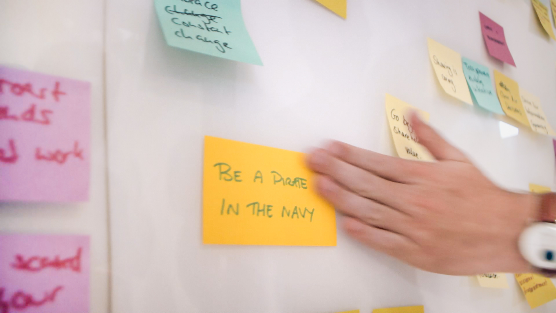 Values Workshop Affinity Mapping