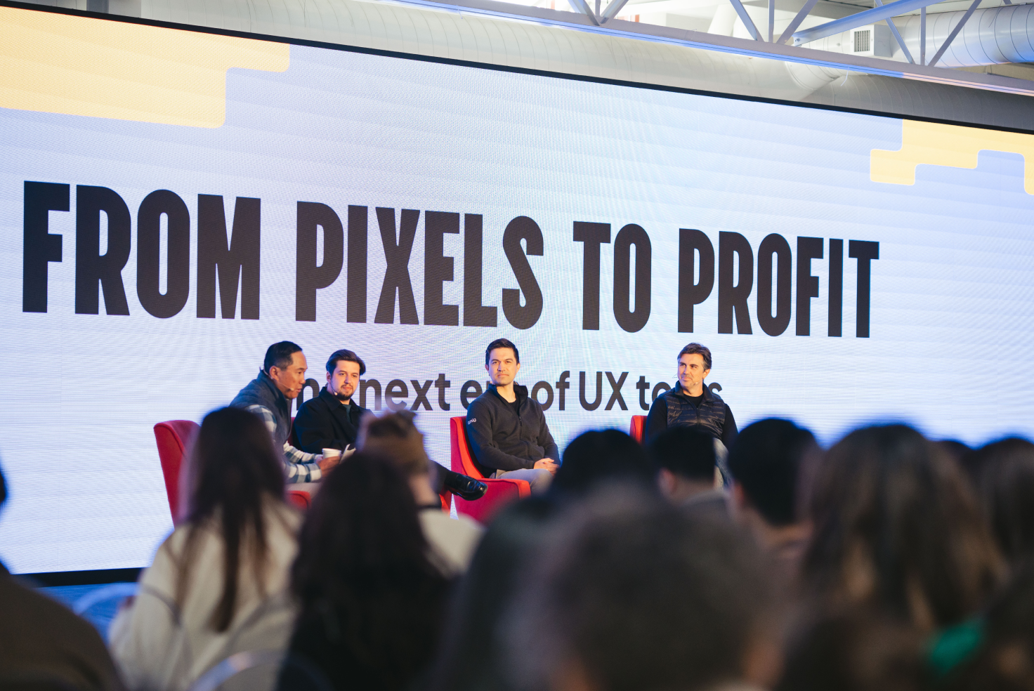 Rich Wong, Jonathan Widawski, Ryan Glasgow, and Alfonso de la Nuez at Insight Out 2025. Photo by Clara Rice