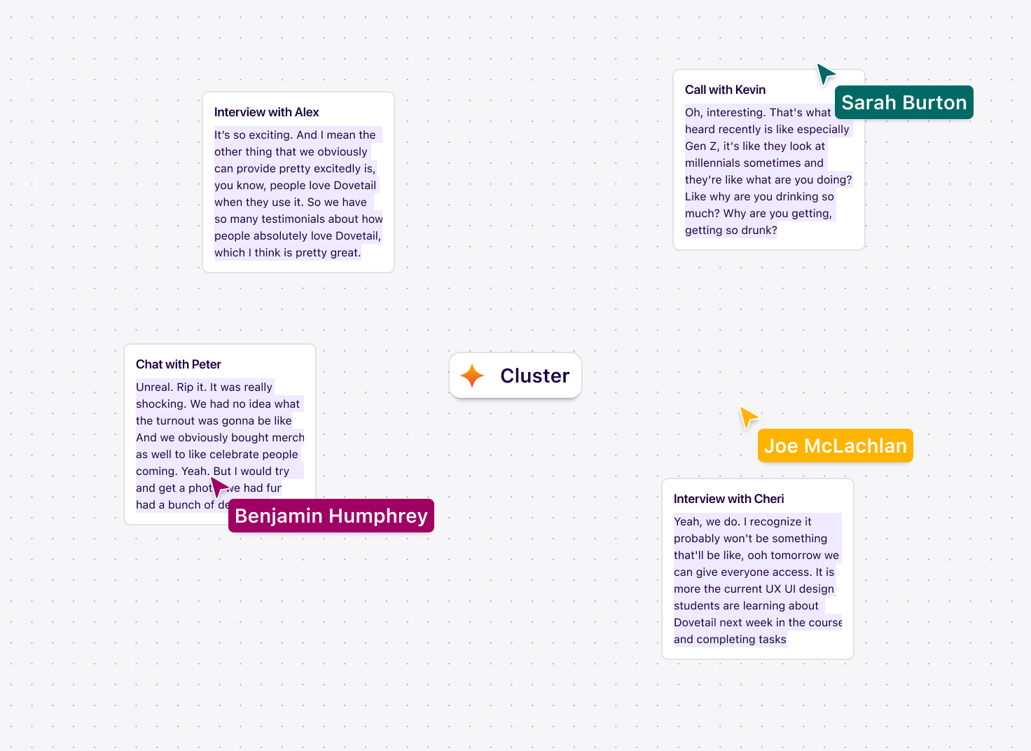 Magic cluster allows you to find patterns in impossibly large data sets.