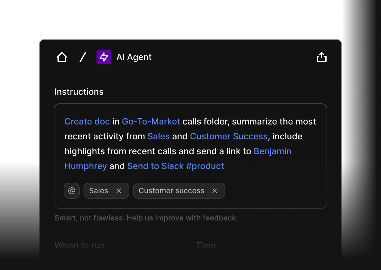 AI Agents in Dovetail