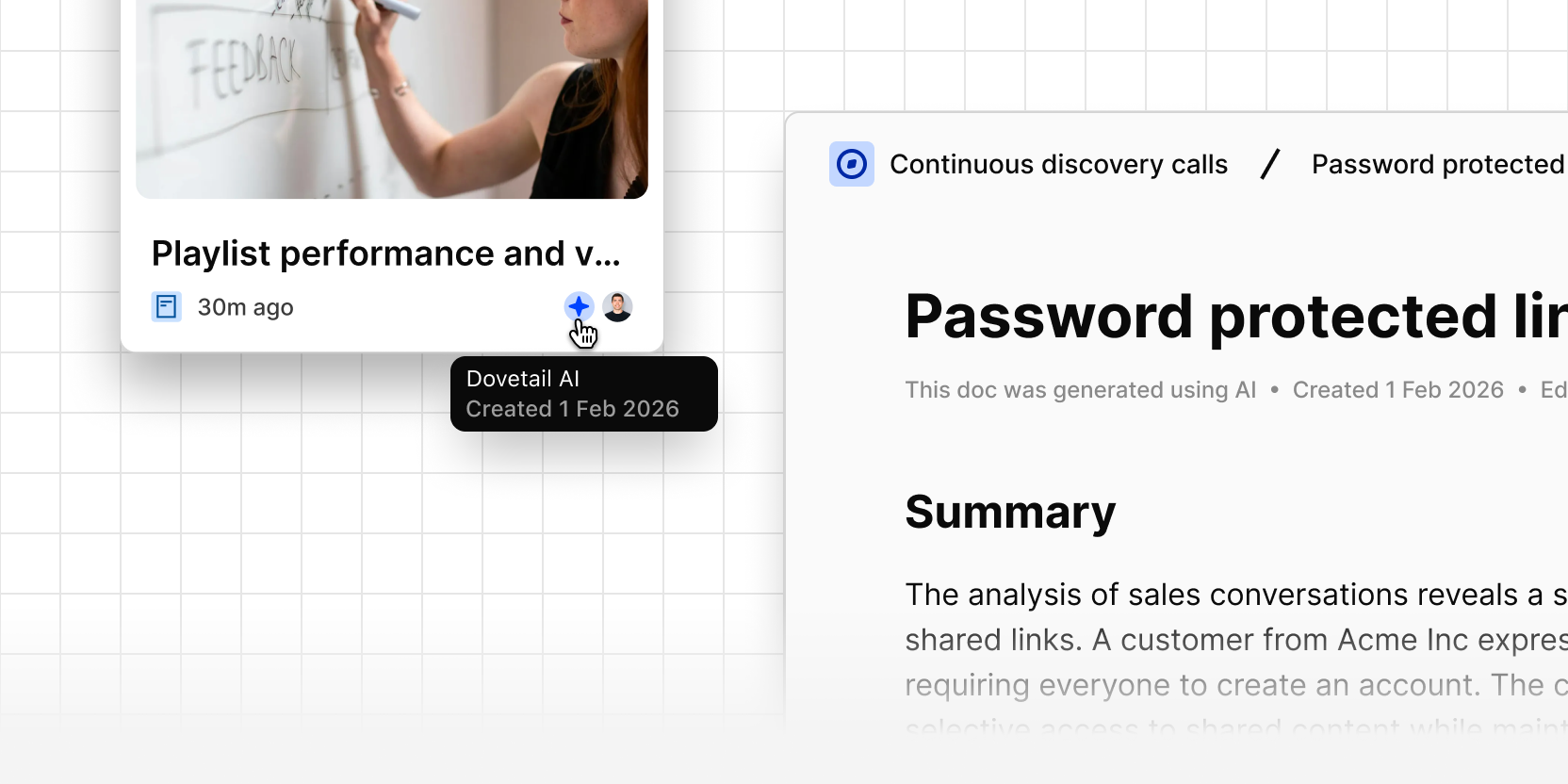 AI generated docs are now clearly labeled