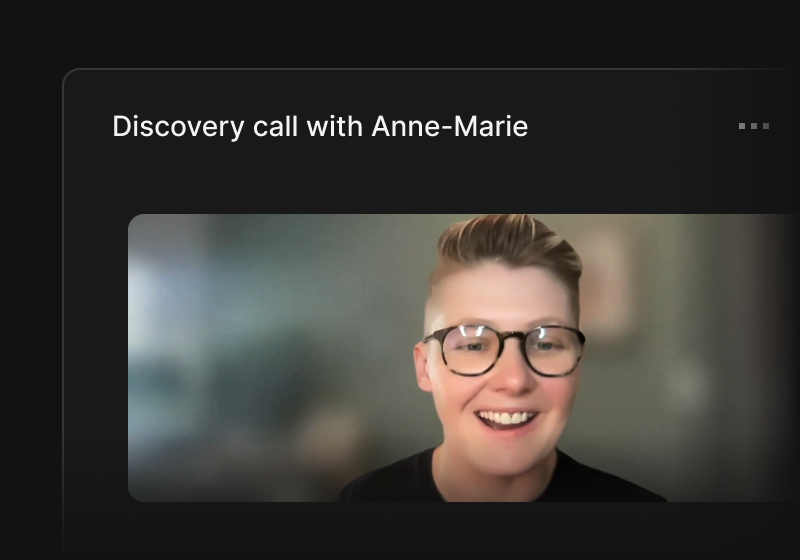 Screenshot showing a long list of projects in Dovetail.