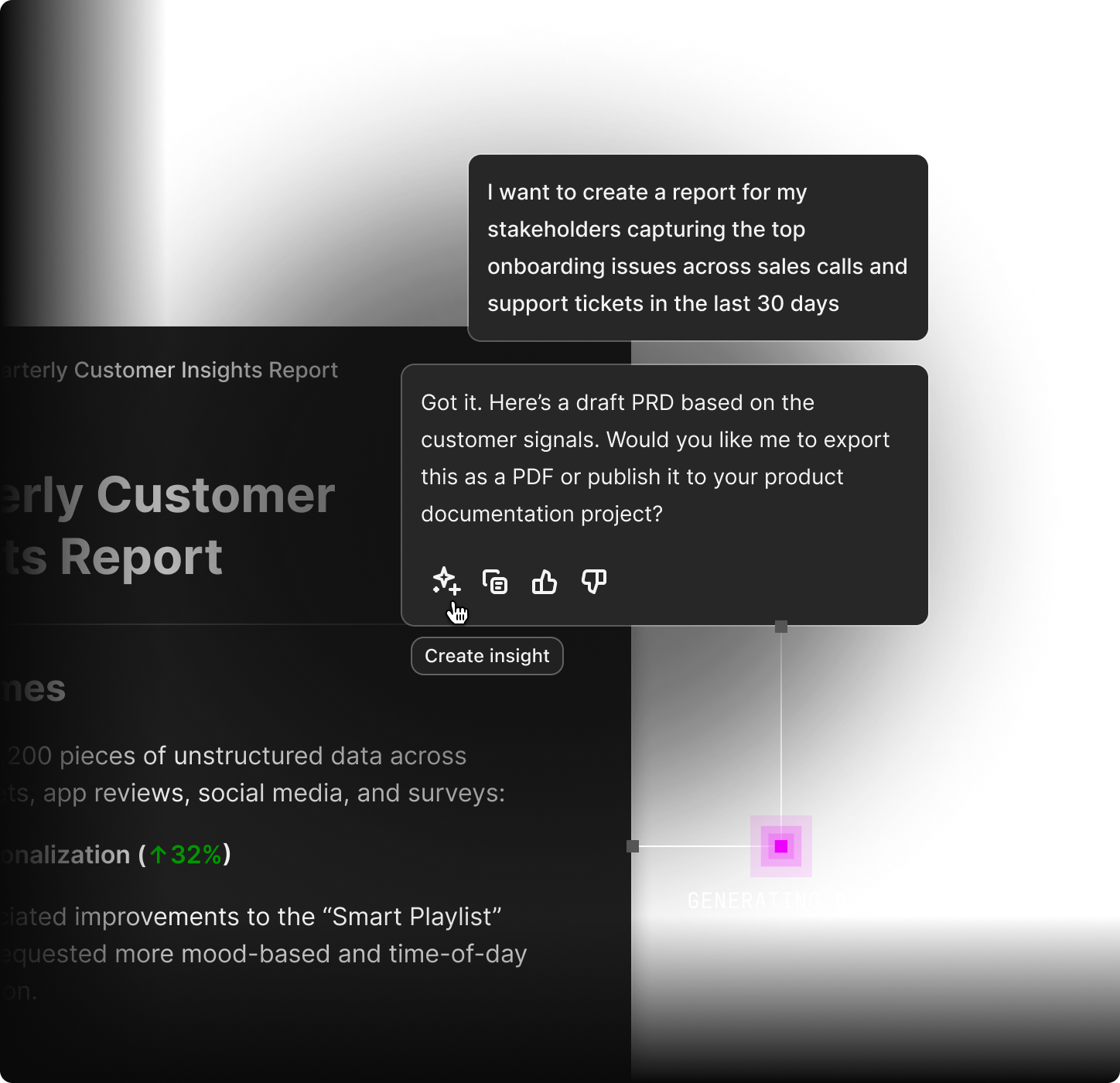 AI-generated document with embedded research evidence